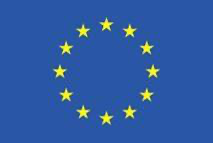 Europäische Flagge als Hinweis zur Förderung durch die EU.